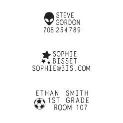 2000 PLUS® MINE stamp 