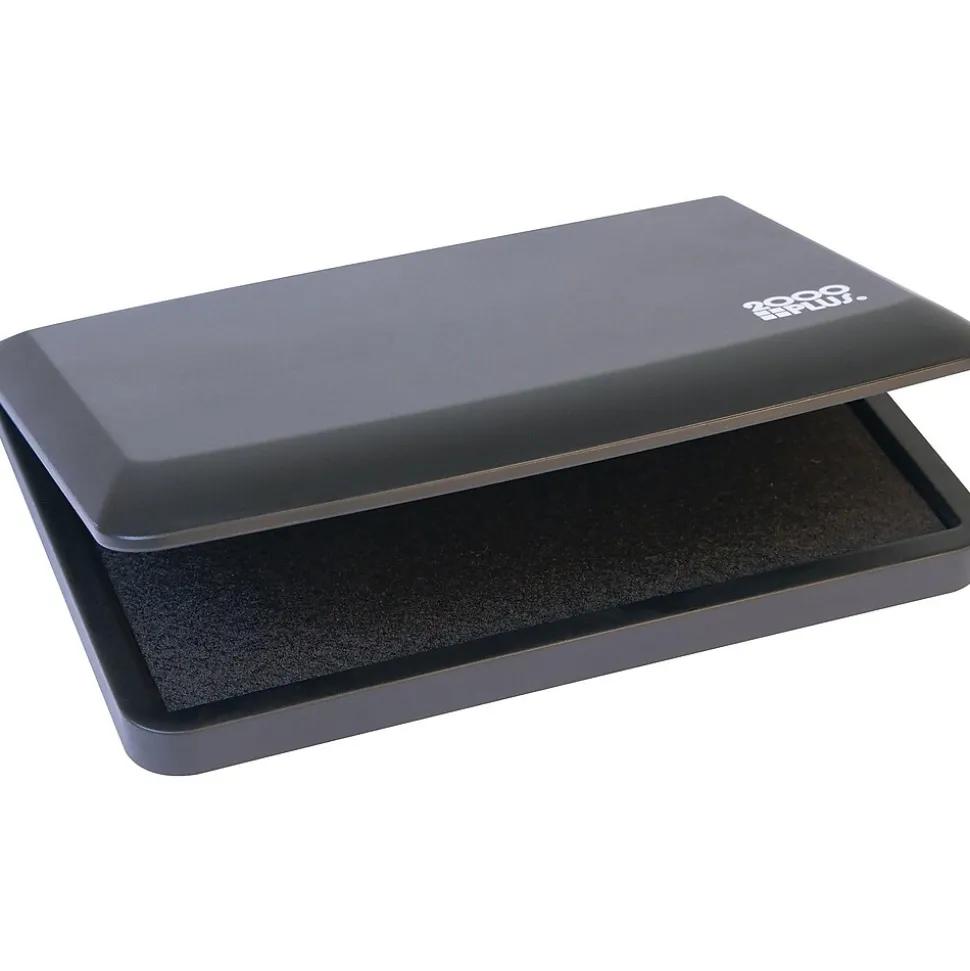 2000 Plus No.1 Stamp Pad, Black Ink (090406)