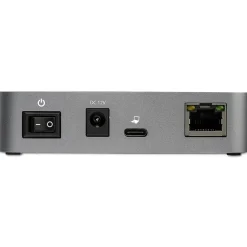 3 Port USB C 3.1 Gen 2 Hub with Ethernet Adapter - 10Gbps USB Type C to 2x USB-A 1x USB-C - Powered Hub w/ Fast Charging