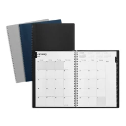 2025 Staples 8" x 11" Monthly Planner, Assorted Colors (ST12943-25)