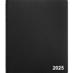 2025 Staples 7" x 9" Weekly & Monthly Appointment Book, Assorted Colors (ST58447-25)