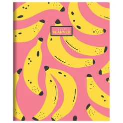 2025 TF Publishing 6.5" x 8" Monthly Planner, Paperboard Cover, This is Bananas (25-4216)