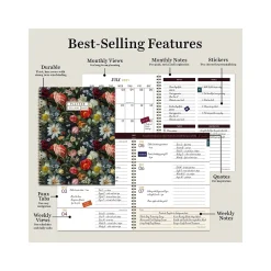 2024-2025 TF Publishing Bibliophile Series English Garden 8.5