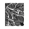 2024-2025 TF Publishing Black Leaves 9" x 11" Academic Monthly Planner, Paperboard Cover, Black/White (AY25-4500)