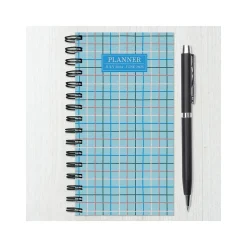 2024-2025 TF Publishing Blue Plaid 3.5