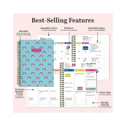 2024-2025 TF Publishing Cali Girl Collection Blue Sky Rainbows 6