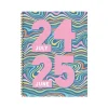 2024-2025 TF Publishing Cali Girl Groovy 8.5" x 11" Academic Weekly & Monthly Planner, Paperboard Cover (AY25-9714)