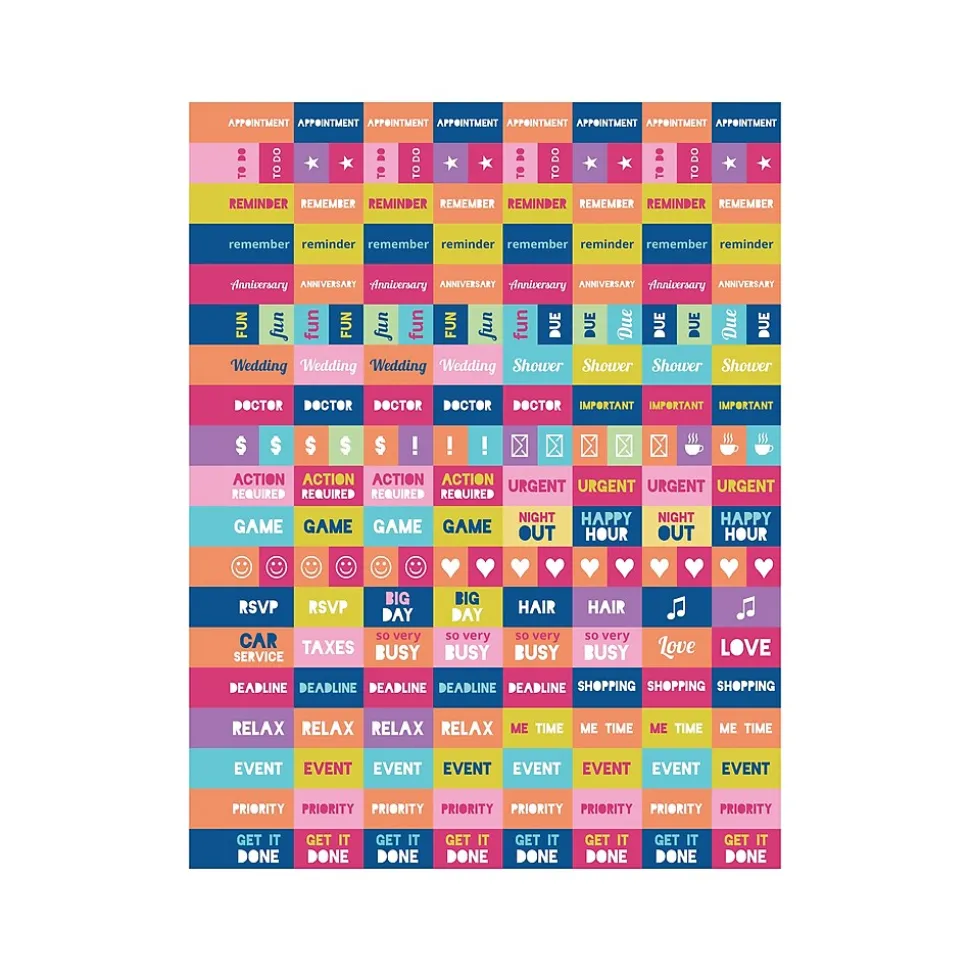 2024-2025 TF Publishing Cali Girl Groovy 8.5" x 11" Academic Weekly & Monthly Planner, Paperboard Cover (AY25-9714)