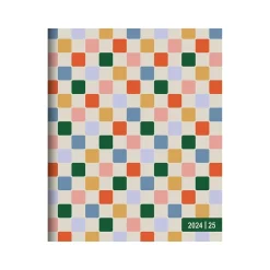 2024-2025 TF Publishing Color Squad 9" x 11" Academic Monthly Planner, Paperboard Cover, Multicolor (AY25-4504)