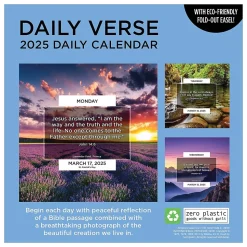 2025 TF Publishing Daily Verse 5.25" x 5.25" Day-to-Day Calendar (25-3006)