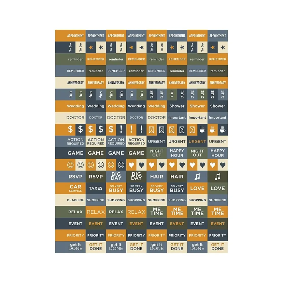 2024-2025 TF Publishing Elements Series Living Leaf 8.5" x 11" Academic Weekly & Monthly Planner, Paperboard Cover