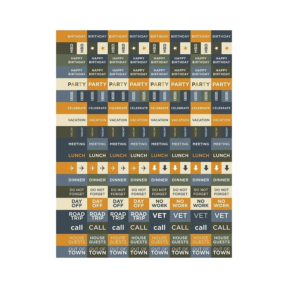 2024-2025 TF Publishing Elements Series Living Leaf 8.5" x 11" Academic Weekly & Monthly Planner, Paperboard Cover
