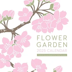2025 TF Publishing Flower Garden 7" x 7" Monthly Wall Calendar (25-2112)