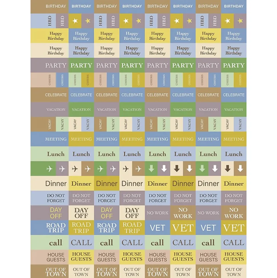 2025 TF Publishing Gardenia 9" x 11" Weekly & Monthly Planner, Paperboard Cover, Multicolored (25-9708)