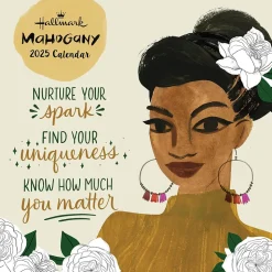 2025 TF Publishing Mahogany 12" x 12" Monthly Wall Calendar (25-1128)