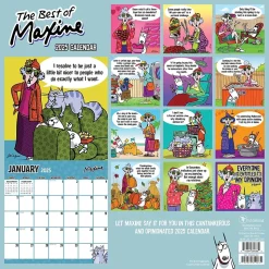 2025 TF Publishing Maxine 12" x 12" Monthly Wall Calendar (25-1110)