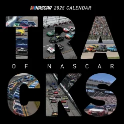 2025 TF Publishing Nascar Tracks 12" x 12" Monthly Wall Calendar (25-1019)
