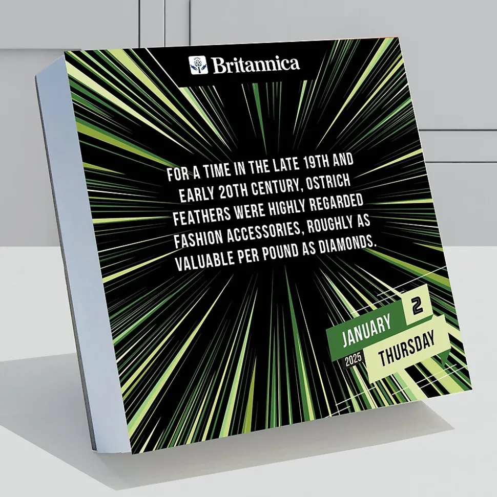 2025 TF Publishing One Good Fact 5.25" x 5.25" Day-to-Day Calendar (25-3016)