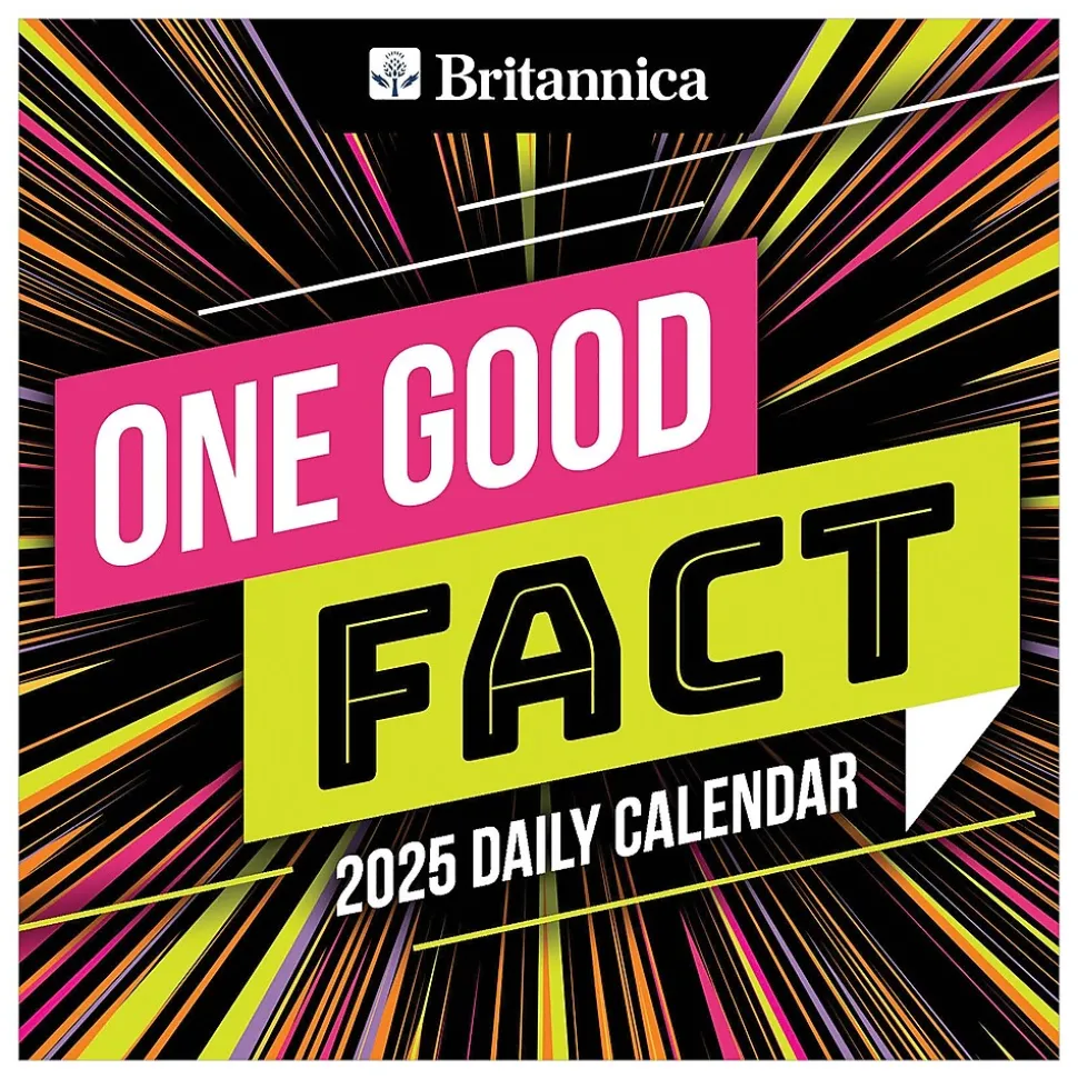 2025 TF Publishing One Good Fact 5.25" x 5.25" Day-to-Day Calendar (25-3016)