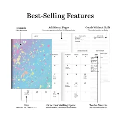 2024-2025 TF Publishing Paint Spatter 6.5