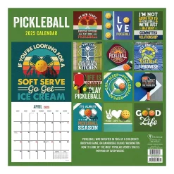 2025 TF Publishing Pickleball is Life 12" x 12" Monthly Wall Calendar (25-1112)