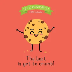 2025 TF Publishing Puns of Fun 12" x 12" Monthly Wall Calendar (25-1117)