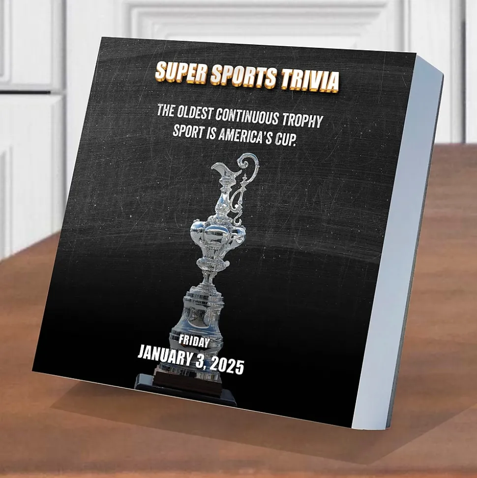 2025 TF Publishing Sports Facts & Trivia 5.25" x 5.25" Day-to-Day Calendar (25-3022)