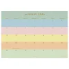 2025 TF Publishing Super Stripe 12" x 17" Monthly Desk Pad Calendar (25-8508)