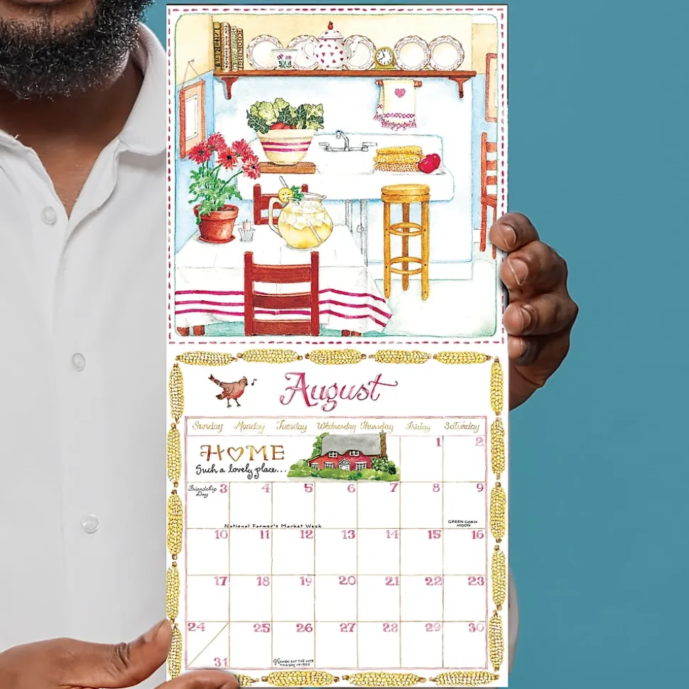 2025 TF Publishing Susan Branch 7" x 7" Monthly Wall Calendar (25-2106)