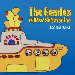 2025 TF Publishing The Beatles: Yellow Submarine 12" x 12" Monthly Wall Calendar (25-1113)