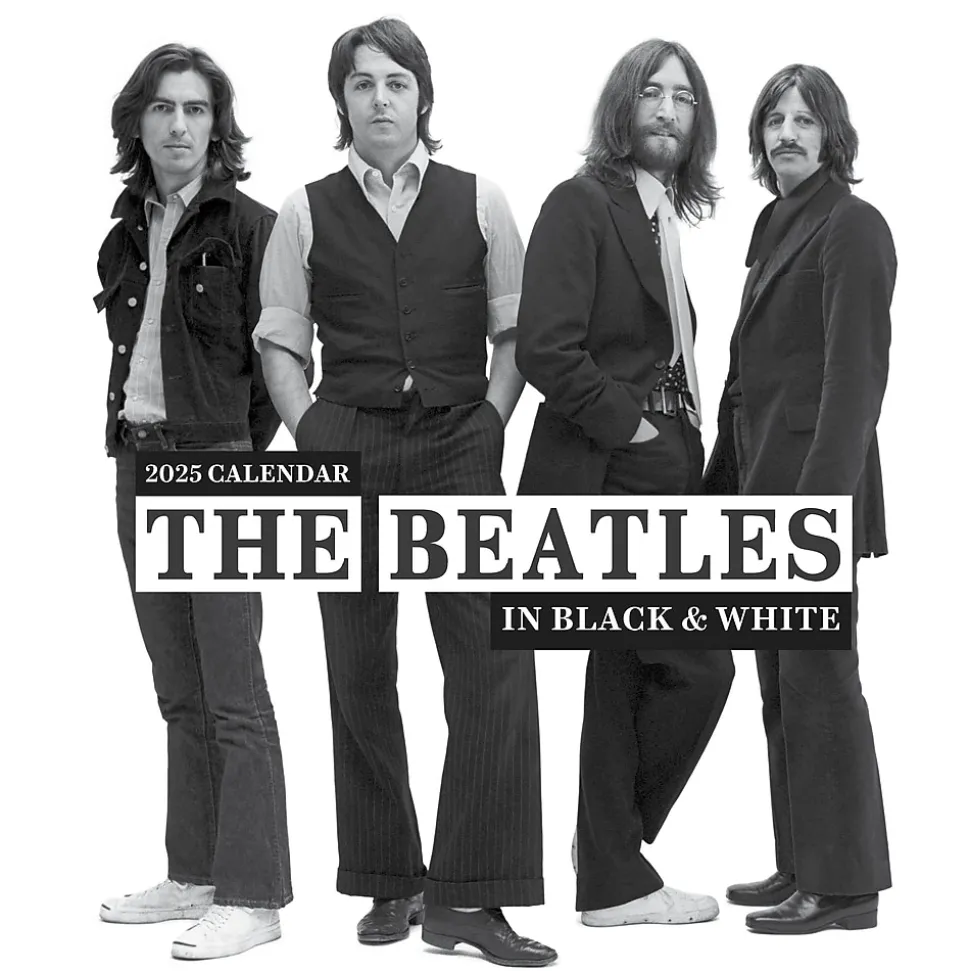 2025 TF Publishing The Beatles: British Invasion 12" x 12" Monthly Wall Calendar (25-1102)