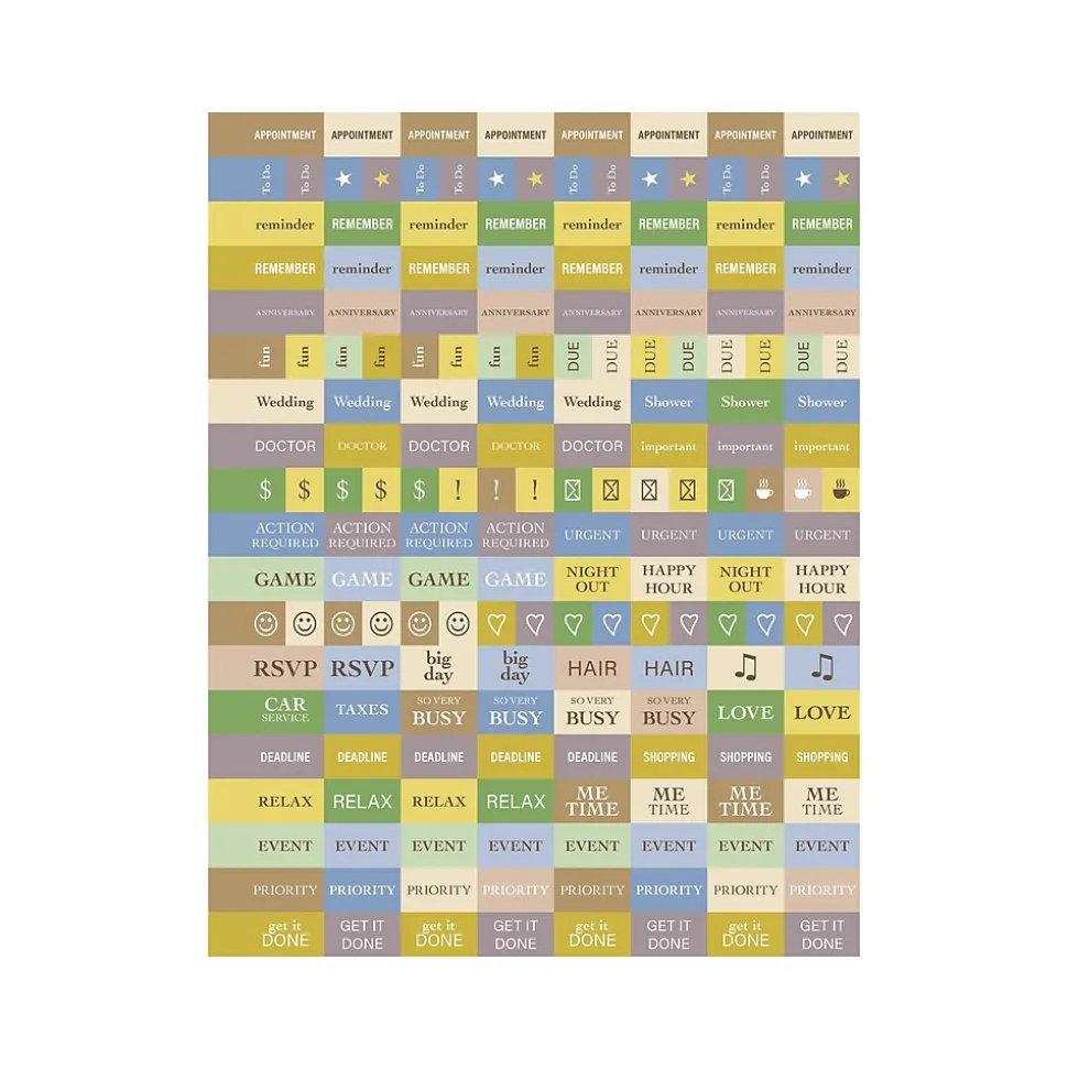 2024-2025 TF Publishing White Lotus Series Positano Palms 8.5" x 11" Academic Weekly & Monthly Planner, Paperboard Cover