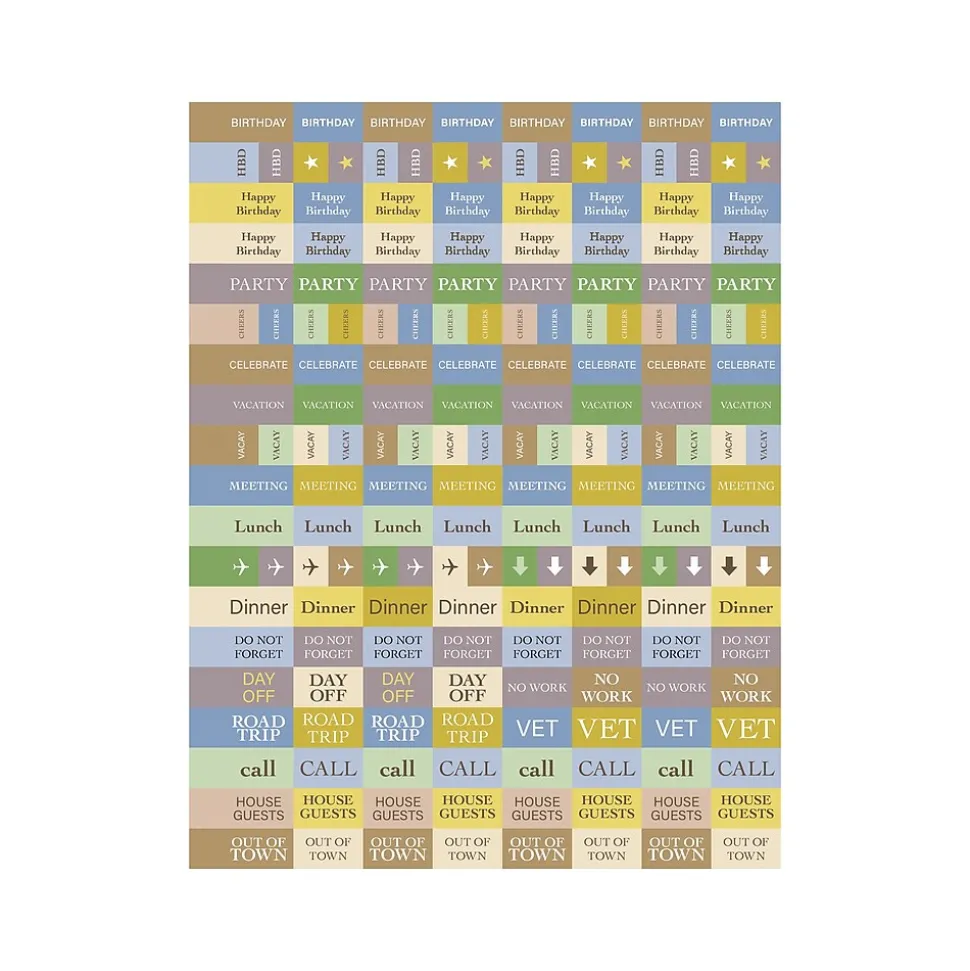 2024-2025 TF Publishing White Lotus Series Positano Palms 8.5" x 11" Academic Weekly & Monthly Planner, Paperboard Cover