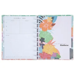 2024-2025 The Happy Planner Bold and Botanical 7" x 9.25" Academic Weekly & Monthly Planner, Plastic Cover, Multicolor