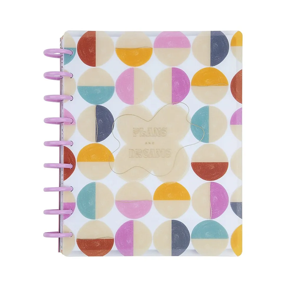 2024-2025 The Happy Planner Canyon Modern 7" x 9.25" Academic Weekly & Monthly Planner, Plastic Cover, Multicolor