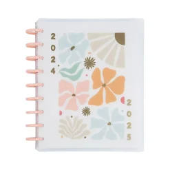 2024-2025 The Happy Planner Desert Thistle 7" x 9.25" Academic Weekly & Monthly Planner, Plastic Cover, Multicolor