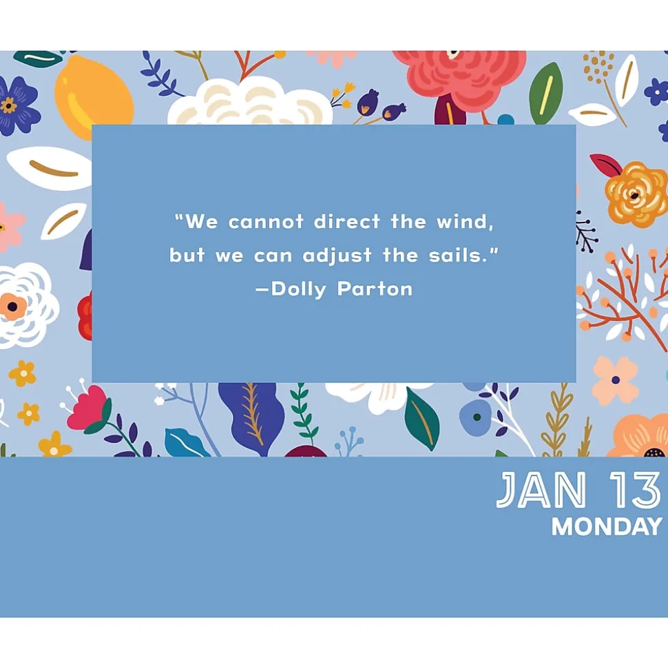 2025 Willow Creek 365 Days of Positivity 6" x 5.5" Day-to-Day Calendar (40553)