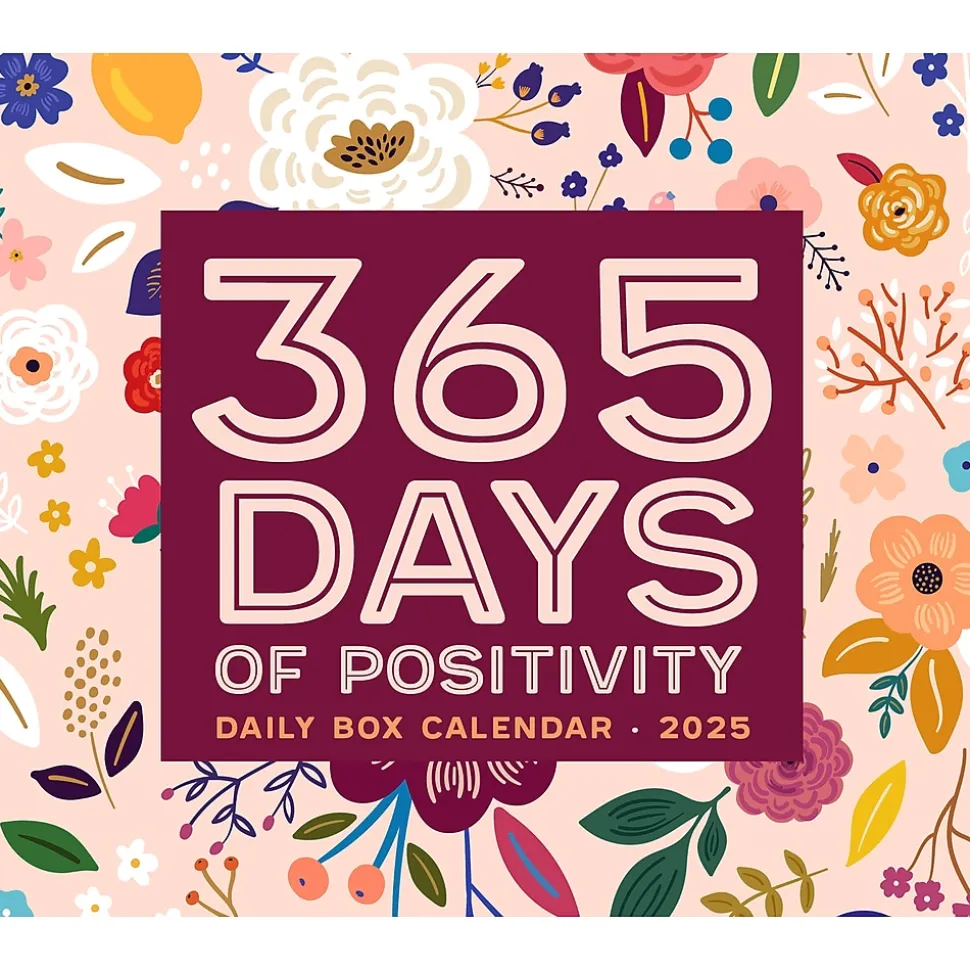 2025 Willow Creek 365 Days of Positivity 6" x 5.5" Day-to-Day Calendar (40553)