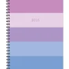 2025 Willow Creek 8.5" x 11" Weekly & Monthly Planner Cover, Soft Stripe (48610)