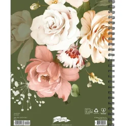 2025 Willow Creek 8.5" x 11" Weekly & Monthly Planner Cover, Peony (47385)