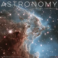 2025 Willow Creek Astronomy 7" x 7" Monthly Wall Calendar (45640)