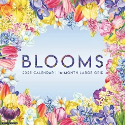 2025 Willow Creek Blooms—Large Grid 12" x 12" Monthly Wall Calendar (46449)