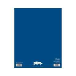 2024-2025 Willow Creek Blue Bell Floral 7.5" x 9.5" Academic Monthly Planner, Paper Cover, Yellow/Blue (47620)