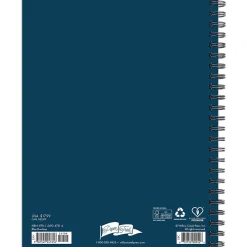 2025 Willow Creek Blue Duotone 6.5" x 8.5" Weekly Planner Cover, Blue/Gray (47316)