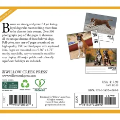 2025 Willow Creek Boxers 6" x 5.5" Day-to-Day Calendar (40690)