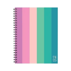 2024-2025 Willow Creek Cabana Stripe 6.5" x 8.5" Academic Weekly & Monthly Planner, Paper Cover, Multicolor (46234)
