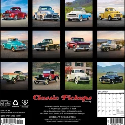 2025 Willow Creek Classic Pickups 12" x 12" Monthly Wall Calendar (42441)
