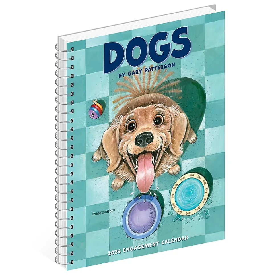 2025 Willow Creek Dogs by Gary Patterson 8.5" x 6.5" Yearly Personal Organizer Cover (47262)