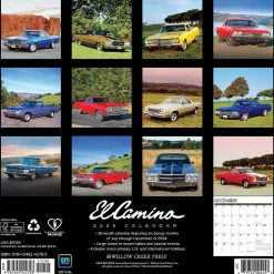 2025 Willow Creek El Camino 12" x 12" Monthly Wall Calendar (42793)