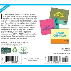2025 Willow Creek Holidays for Days 6.2" x 5.4" Day-to-Day Calendar (40874)